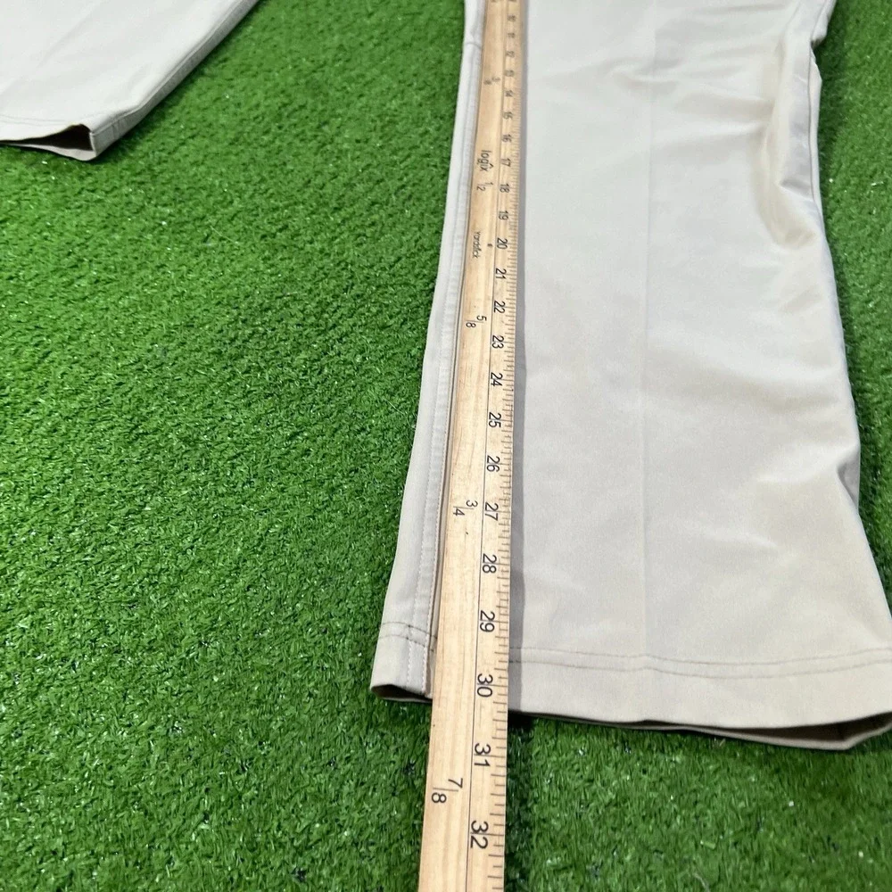 Lululemon Golf Pants 36x30 ABC Classic Fit Swift Cotton Stretch Beige Preppy EUC